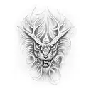 Let Them Hate As Long As They Fear quote tattoo design idea