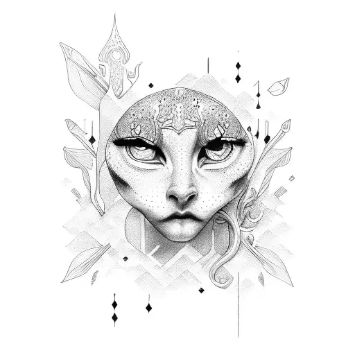 creation of adam tattoo design idea