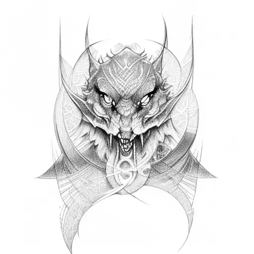 Tolkien tattoo design idea