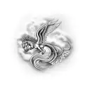 Pegasus tattoo design idea