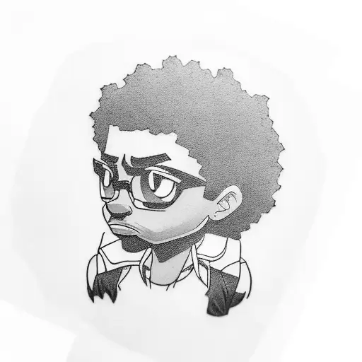 huey freeman tattoo design idea
