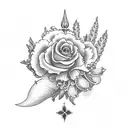 jewel, purity, devotion to god, hyacinth, delilah, sea, god tattoo design idea