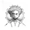 huey freeman tattoo design idea