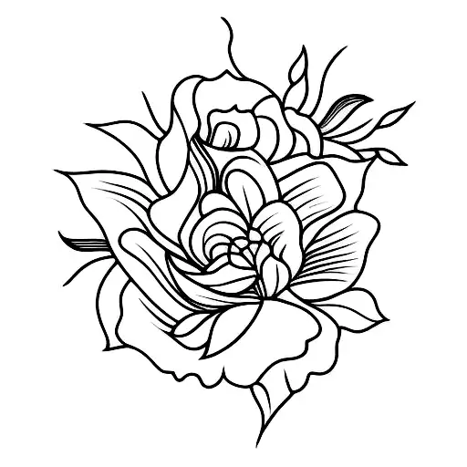 flower spine tattoo tattoo design idea