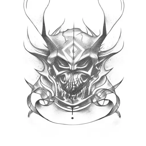 silent hill  tattoo design idea