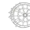 Wagon Wheel  tattoo design idea
