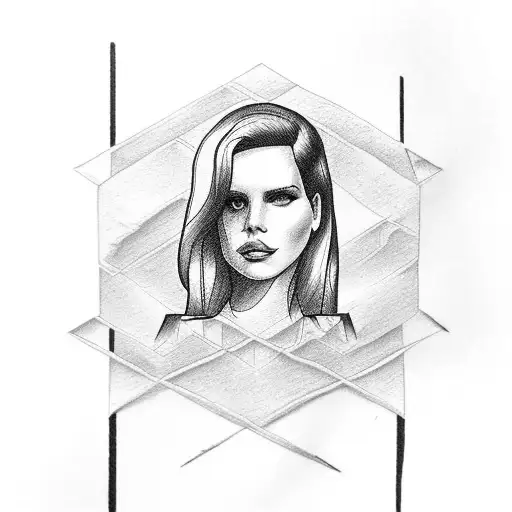 Lana del Rey Tattoo, photo from grammy tattoo design idea