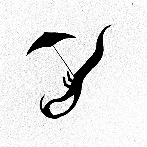 Nothing from nowhere, I'm no one at all. One dark flame tattoo design idea