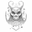 do not go gentle into that good night tattoo design idea