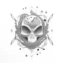 do not go gentle into that good night tattoo design idea