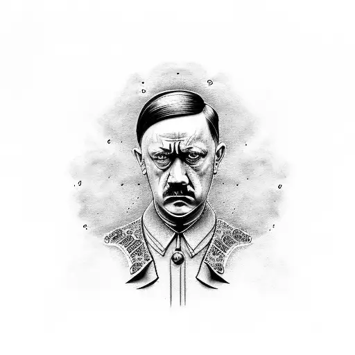 hitler tattoo design idea