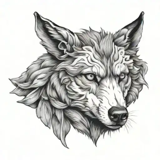 wolf in sheep's clothing   tattoo design idea