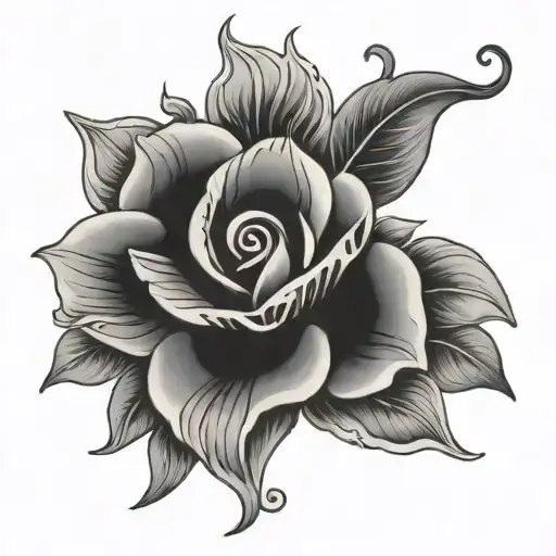 design with names Nora Madelyn Rogan Henrik  tattoo design idea