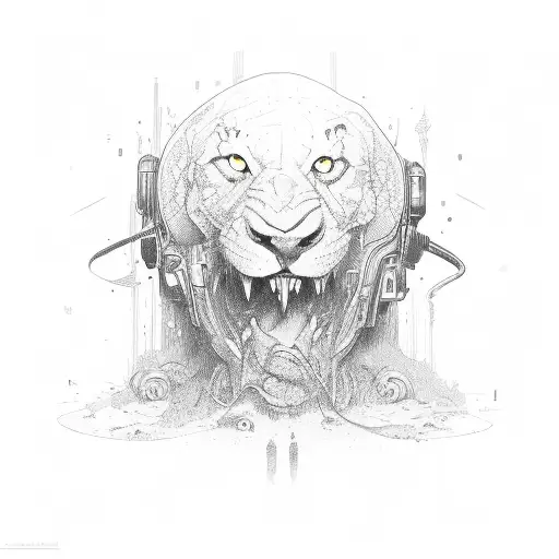 trust no one tattoo design idea