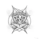 sigilism tattoo design idea
