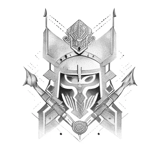 gladiator  tattoo design idea