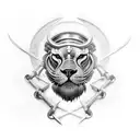 gladiator  tattoo design idea