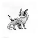 Umbreon  tattoo design idea