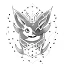 Umbreon  tattoo design idea