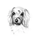 cockapoo tattoo design idea