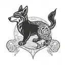 outline of British Columbia  tattoo design idea