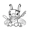 stitch  tattoo design idea