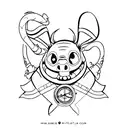 stitch  tattoo design idea