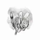 hyacinth tattoo design idea