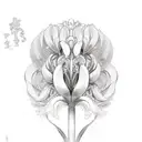 hyacinth tattoo design idea