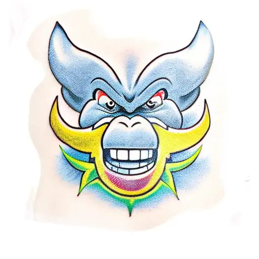 donkey Kong country 2 sleeve tattoo design idea