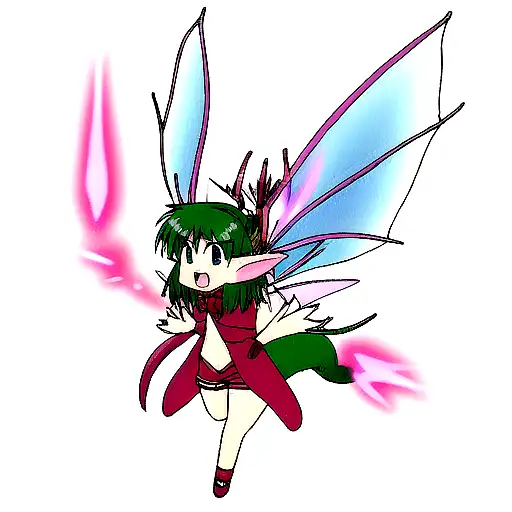 dragon with fairy wings tattoo design idea