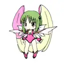 dragon with fairy wings tattoo design idea