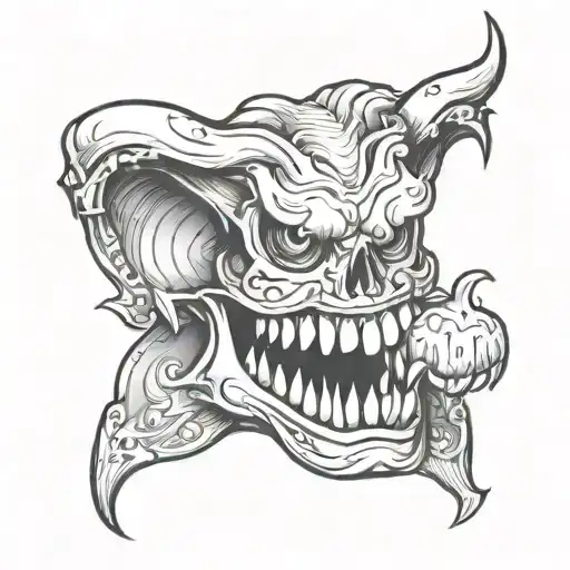 tooth dentist art  tattoo design idea