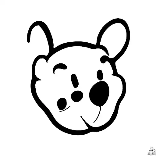 winnie the pooh tattoo design idea