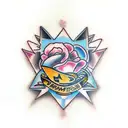 diamond in the rough tattoo design idea