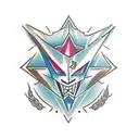 diamond in the rough tattoo design idea