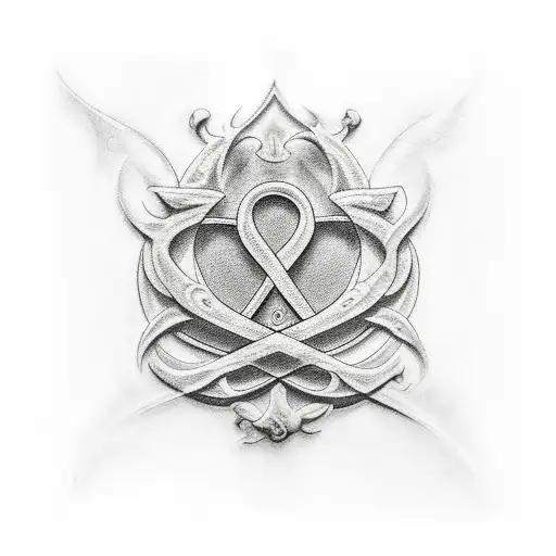 fluer de lis tattoo design idea