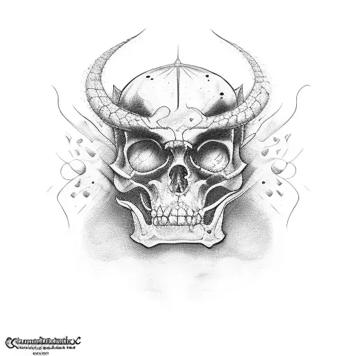 Cuatro jinetes del apocalipsis bíblico tattoo design idea