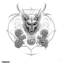 jinetes del apocalipsis  tattoo design idea