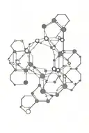 dopamin molecule structure tattoo design idea