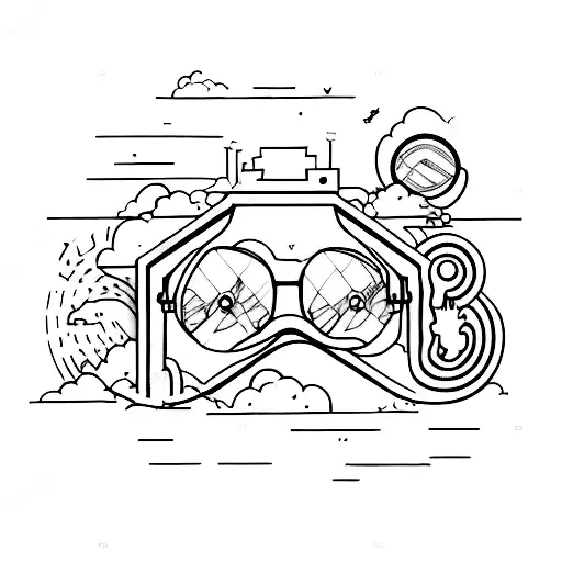 end of Truman show  tattoo design idea