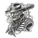 freddy krueger tattoo design idea