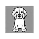 beagle tattoo design idea