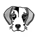 beagle tattoo design idea