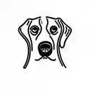 beagle tattoo design idea