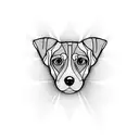 beagle tattoo design idea