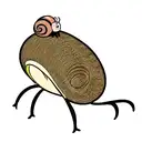 snail tattoo design idea