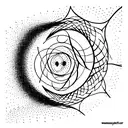 the representation of fractals theory tattoo design idea