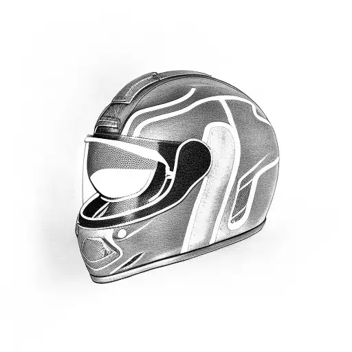 Aero Helmet Hand Drawn Image For Tattoo PNG Transparent Images Free  Download | Vector Files | Pngtree