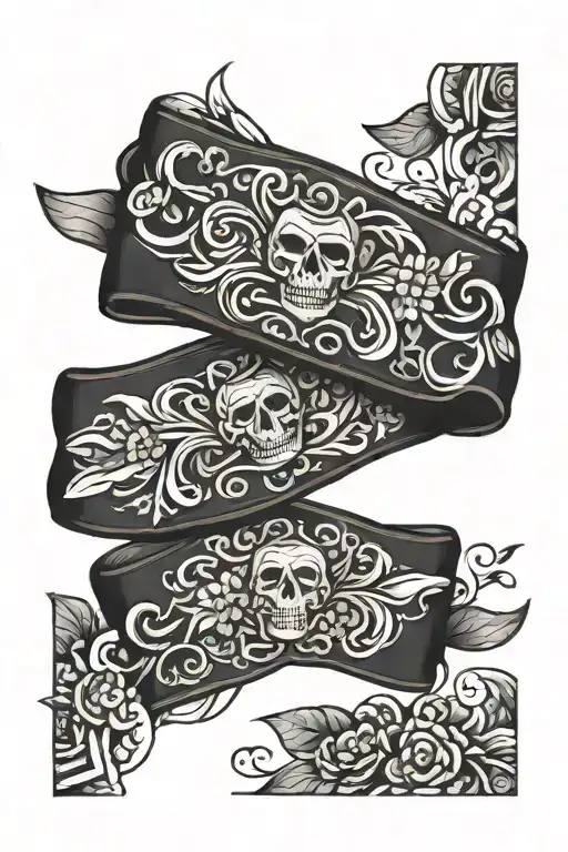 Arm Bandage tattoo design idea